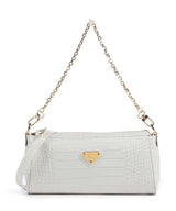 Maison Mollerus Andeer Schultertasche snow weiss