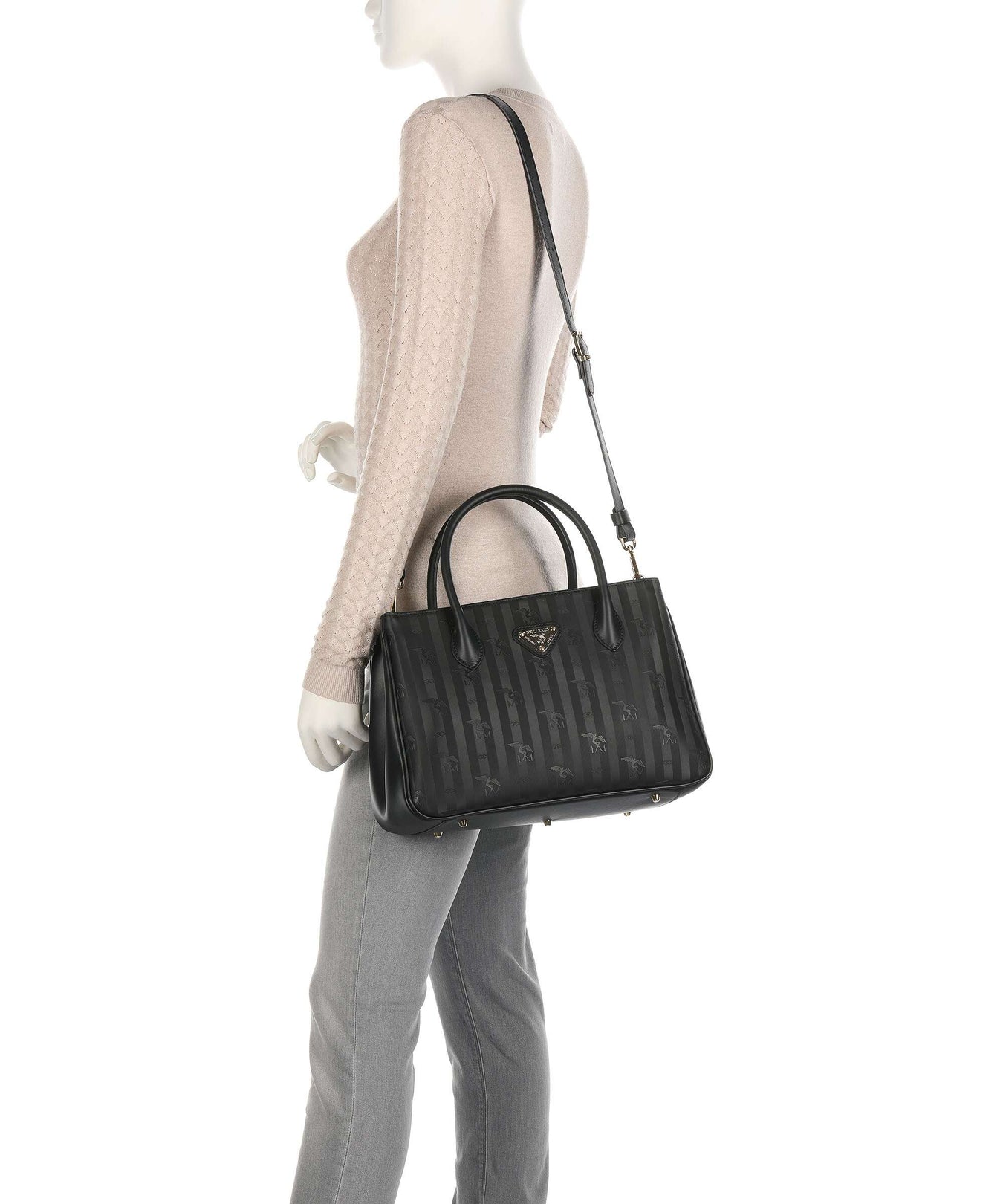 Maison Mollerus Vinerus Donat Handbag black