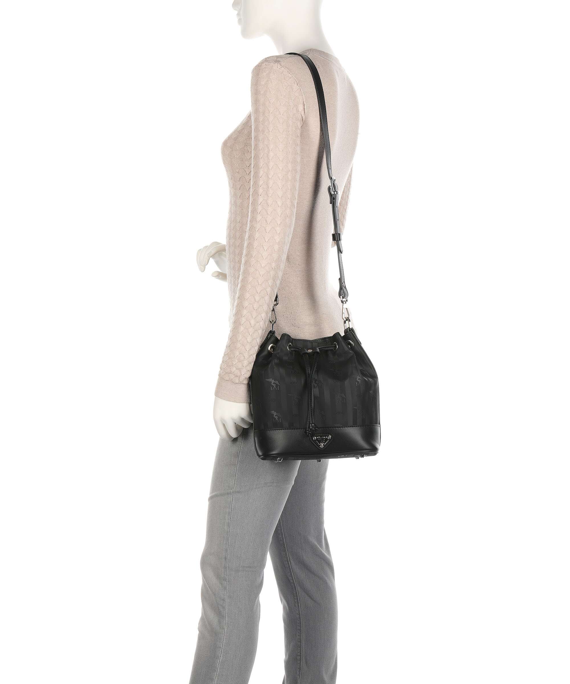 Maison Mollerus Vinerus Sion Bucket bag black