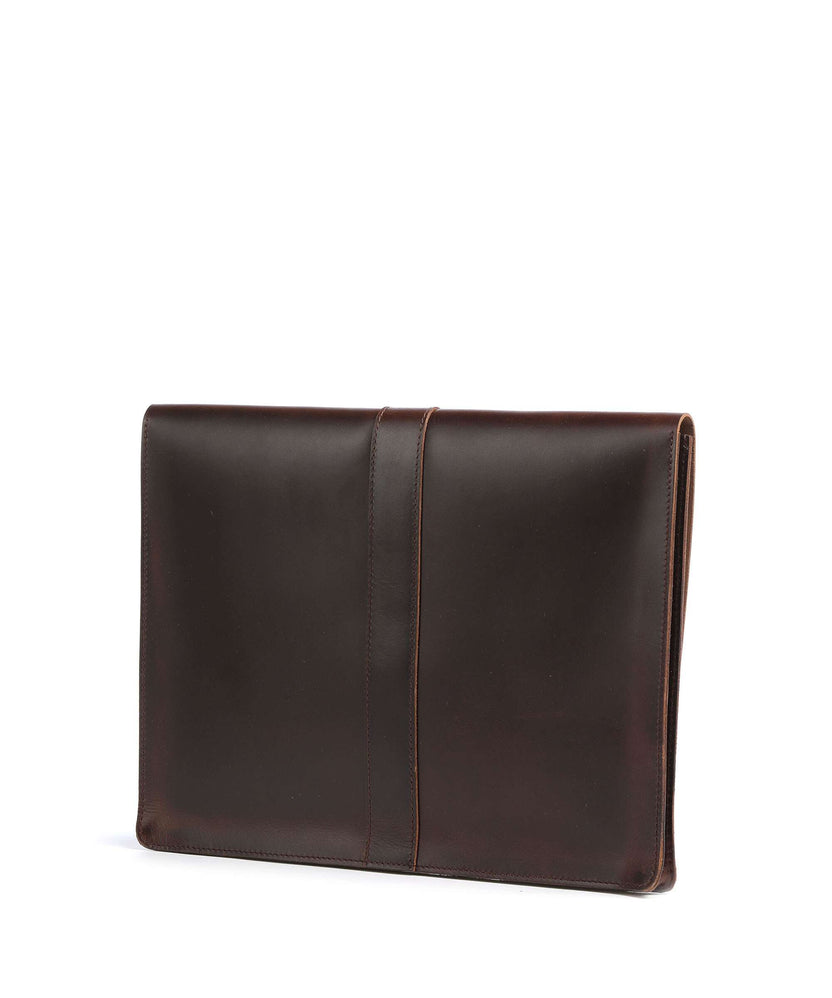 Buckle & Seam Aspen Laptop case brown