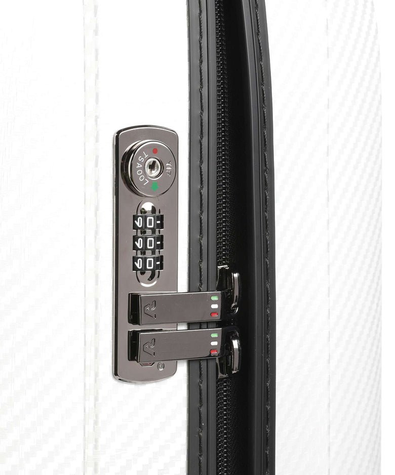 Roncato We Are Glam Spinner (4 wheels) bianco/nero