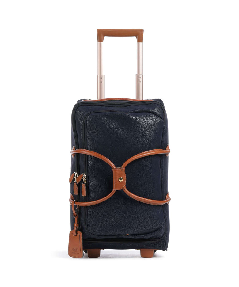 Brics Travel bag with wheels blau