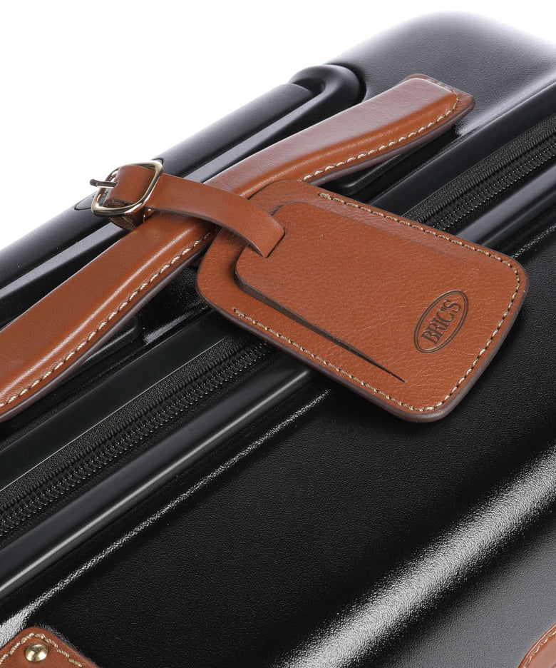 Brics Bellagio Spinner (4 wheels) black/tan