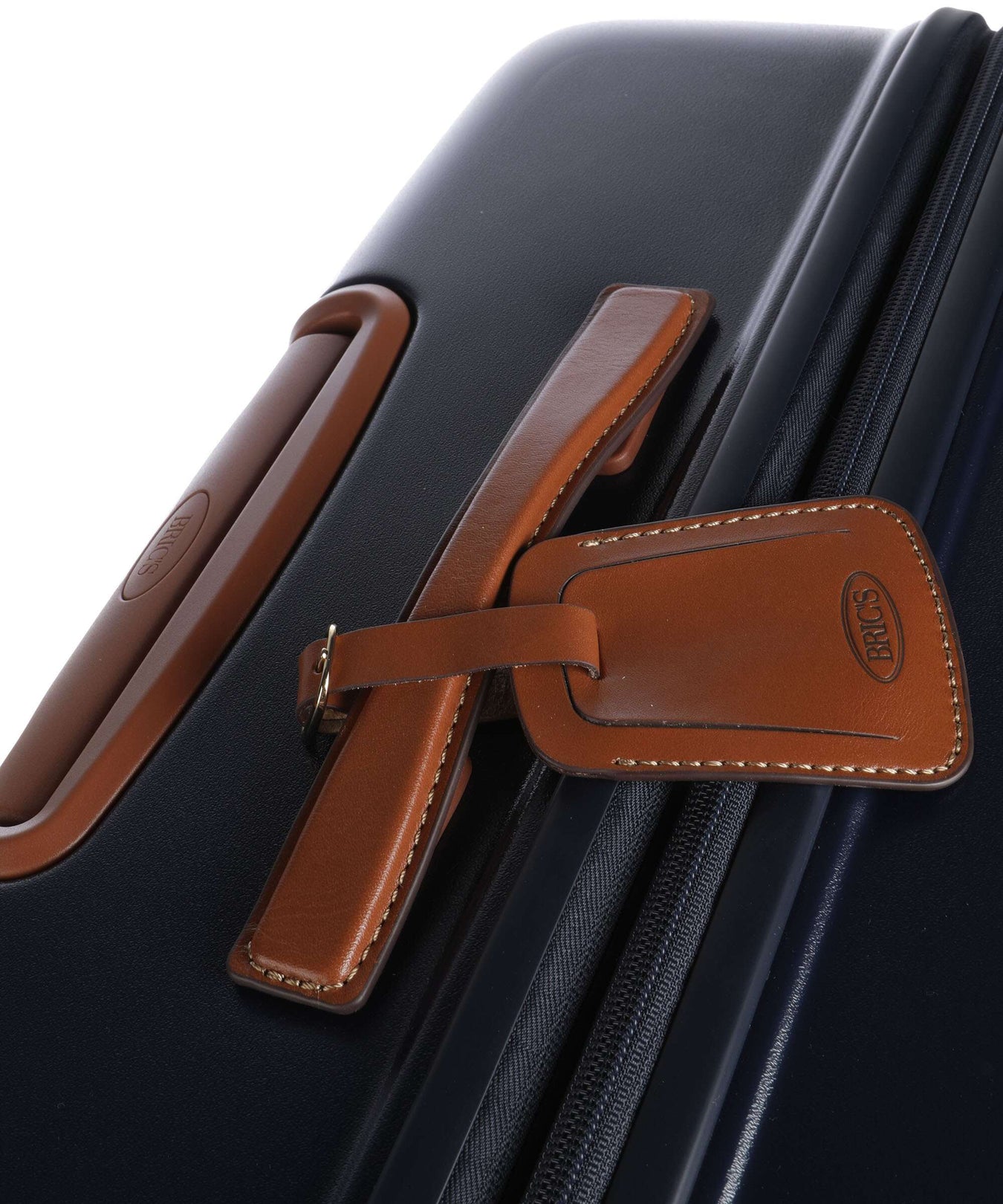 Brics Bellagio Spinner (4 wheels) blue/tan