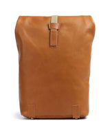Brooks England Pickwick Leather Small Zaino roll-top cognac