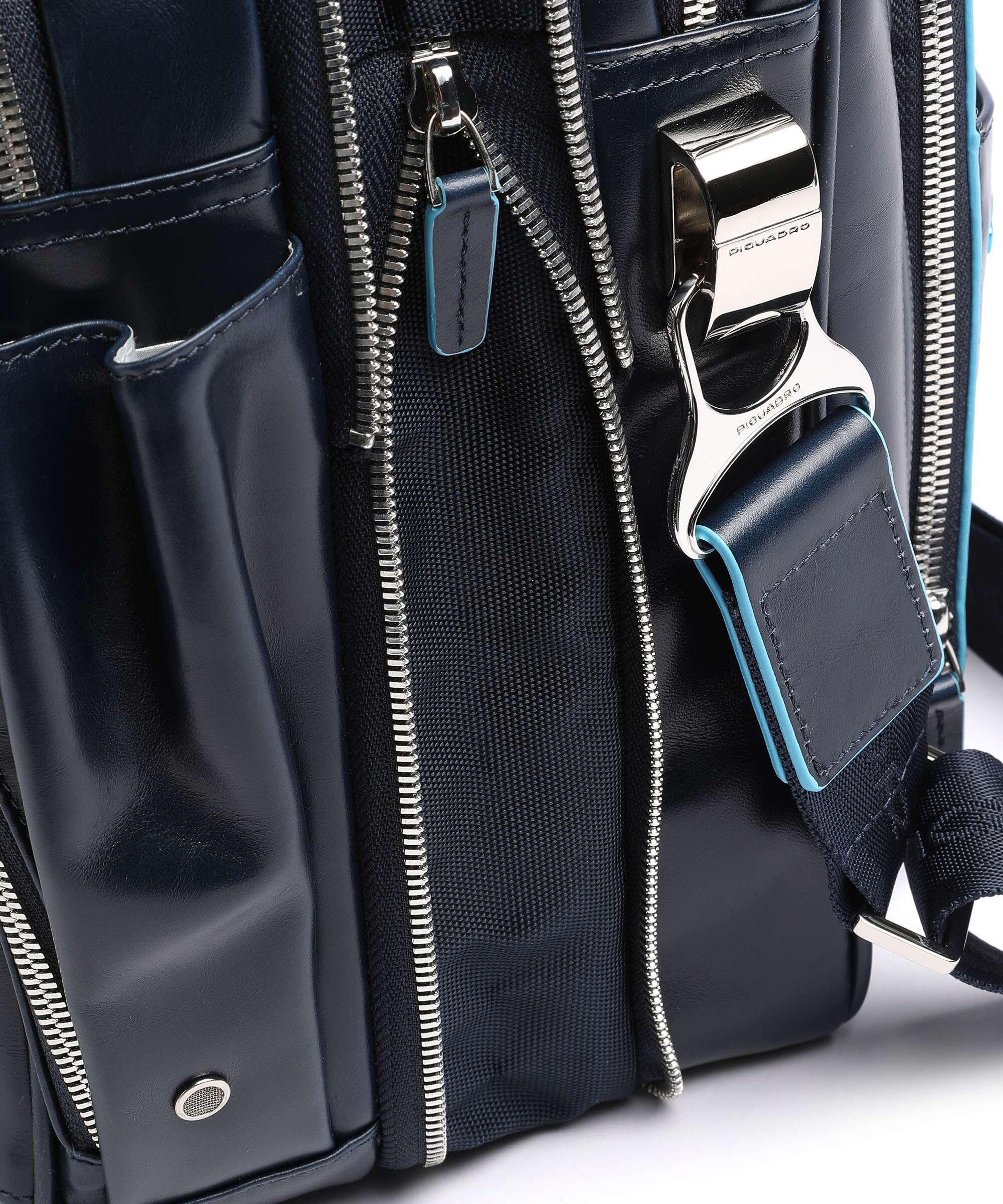 Piquadro Blue Square Briefcase blu
