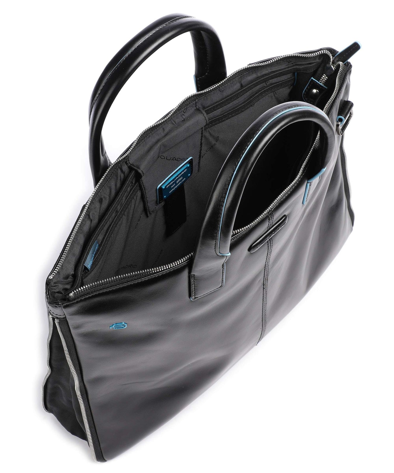 Piquadro Blue Square Briefcase nero