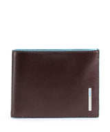 Piquadro Blue Square RFID Porta carte di credito mahogany