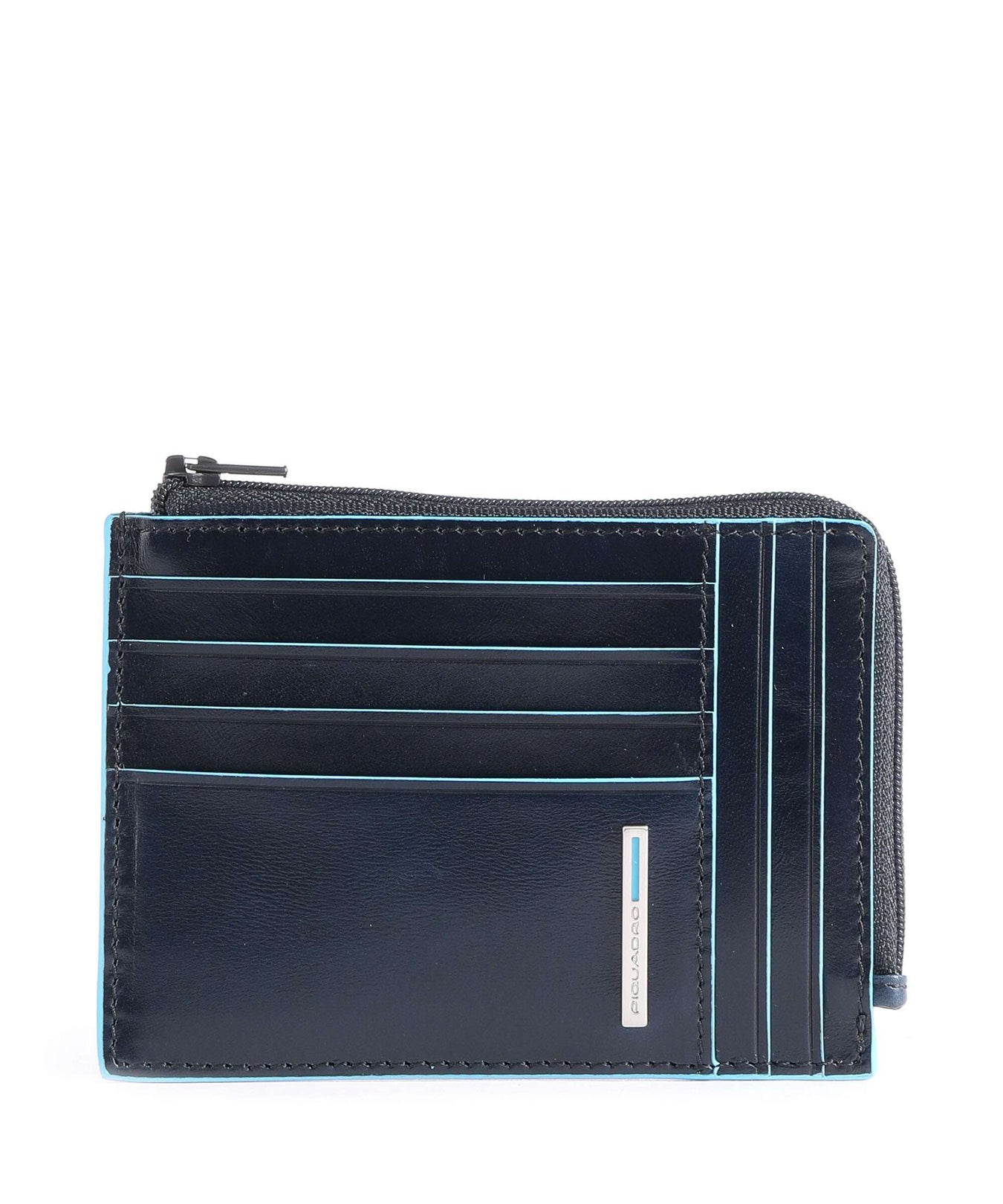 Piquadro Blue Square RFID Credit card holder dark blue