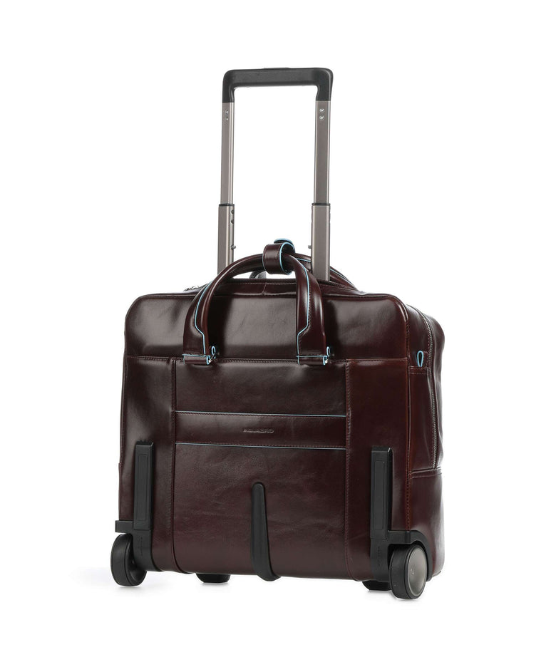 Piquadro Rolling briefcase mahogany