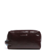 Piquadro Blue Square Borsa da toilette mahogany