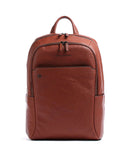 Piquadro Black Square Laptop-Rucksack tobacco
