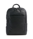 Piquadro Black Square Laptop-Rucksack black