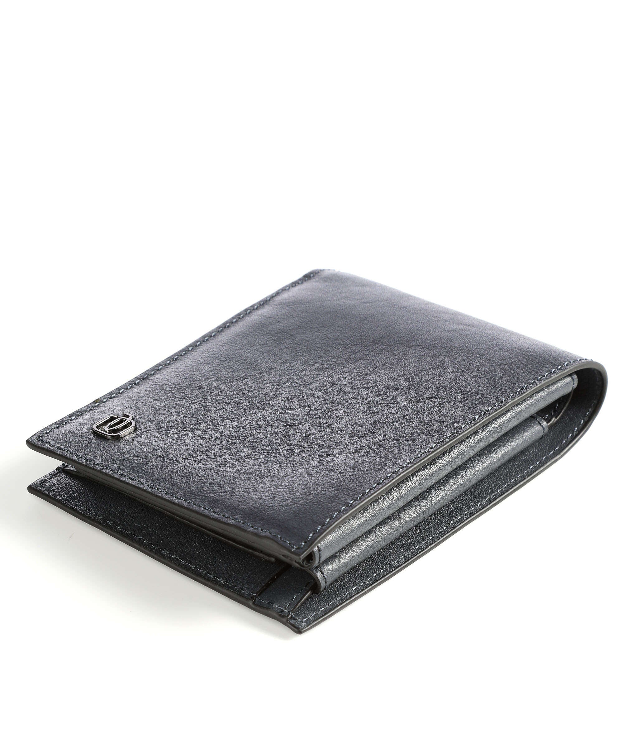 Piquadro Black Square RFID Wallet blue ocean
