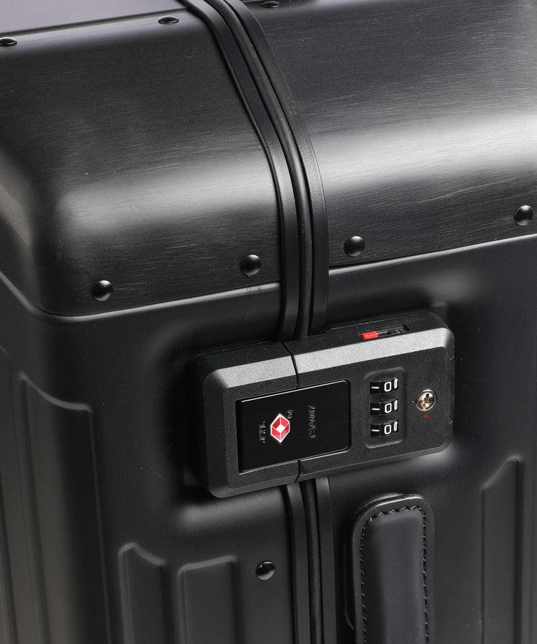 Piquadro PQ Alu Spinner (4 wheels) black