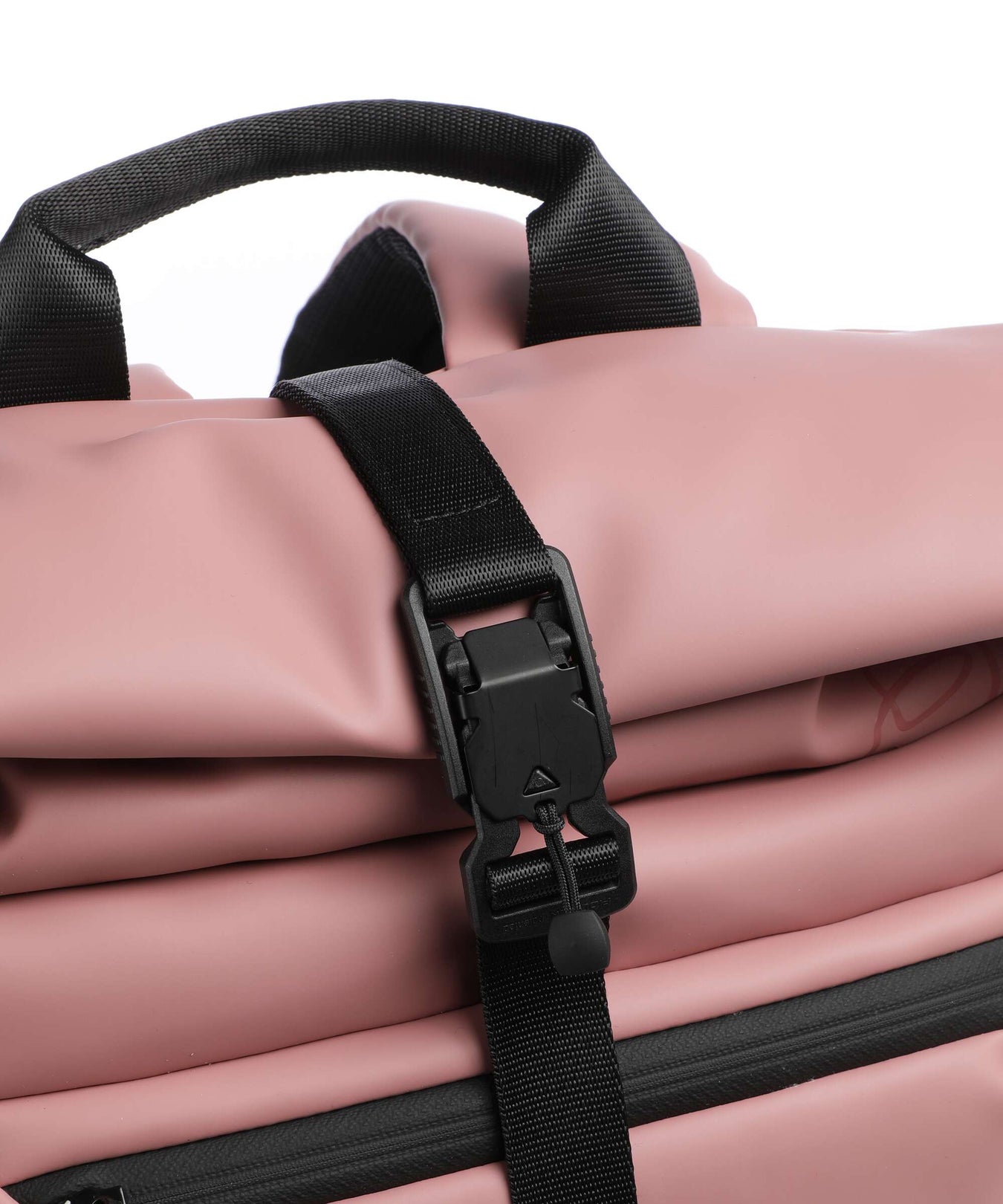 Piquadro Corner 2.0 Rolltop backpack pink