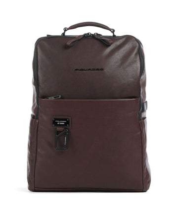 Piquadro Harper Zaino porta pc testa di moro