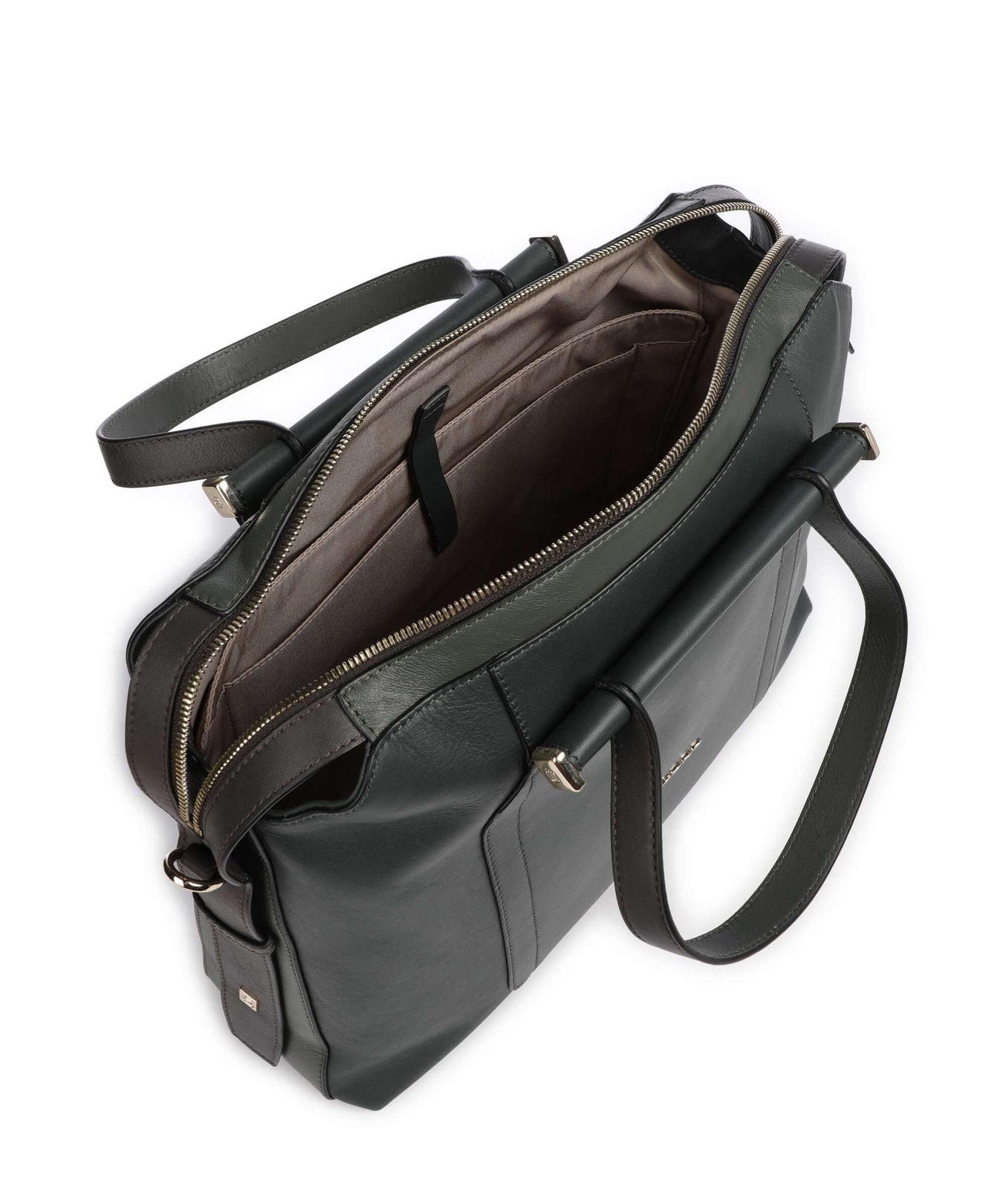 Piquadro Circle Briefcase verde bosco/verde oliva