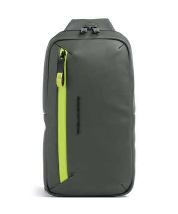 Piquadro C2OW Sac sling verde