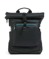 Piquadro Corner 2.0 Sac à dos roll-top nero