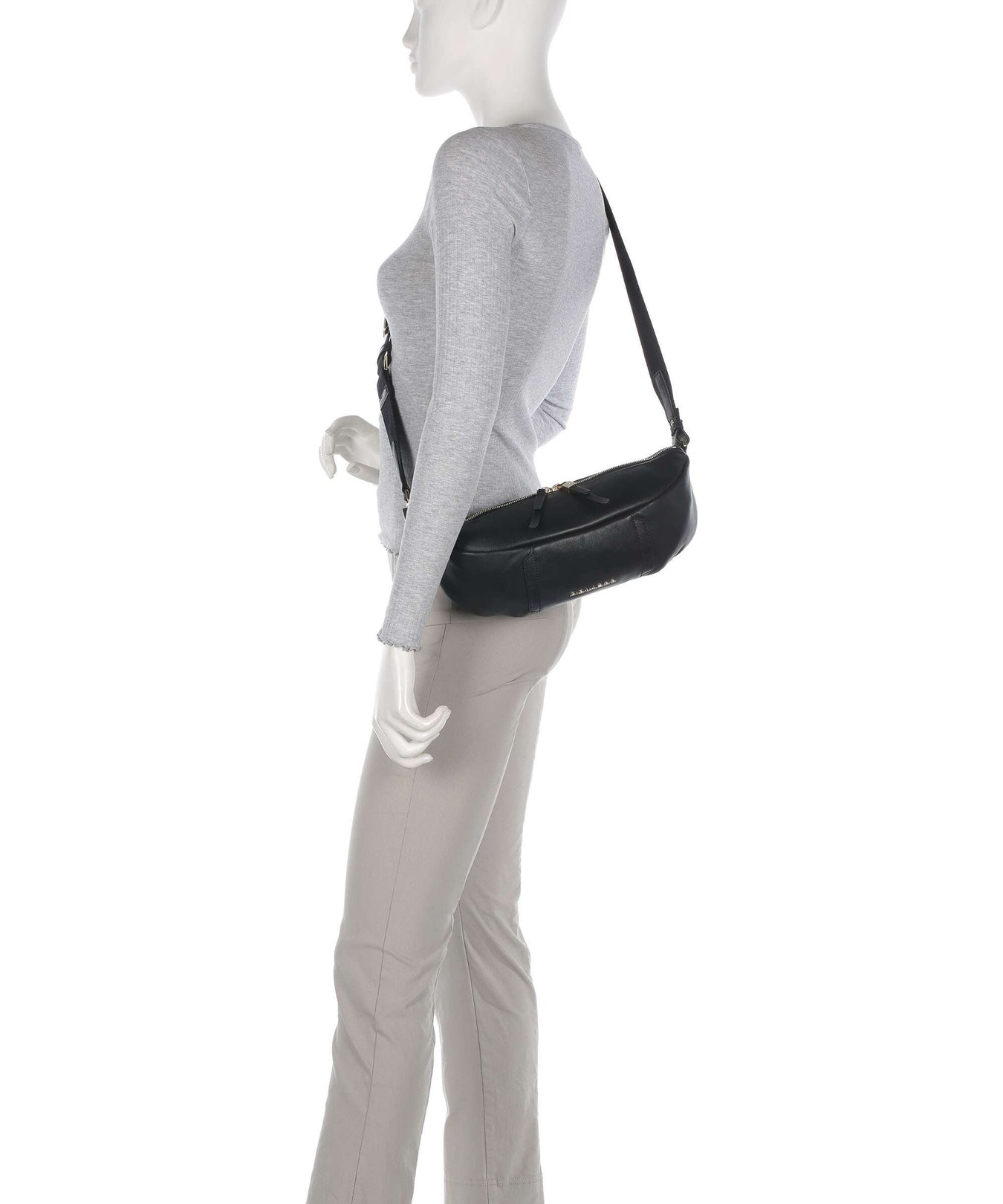 Piquadro Circle Crossbody bag nero