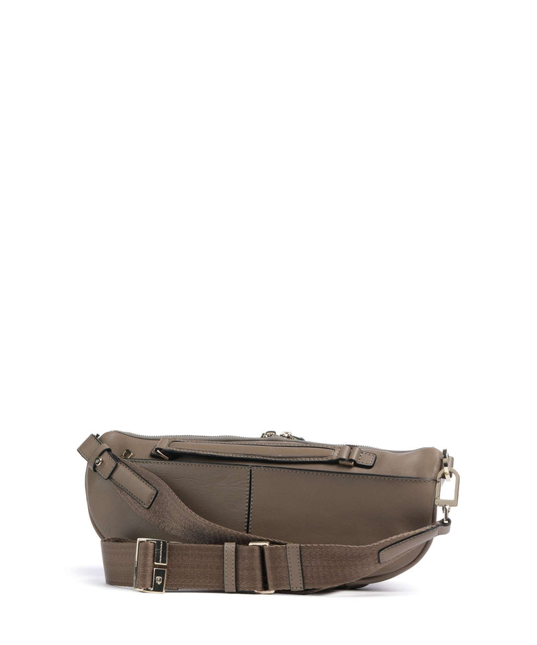 Piquadro Circle Crossbody bag tortora