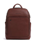 Piquadro Black Square Backpack tabacco