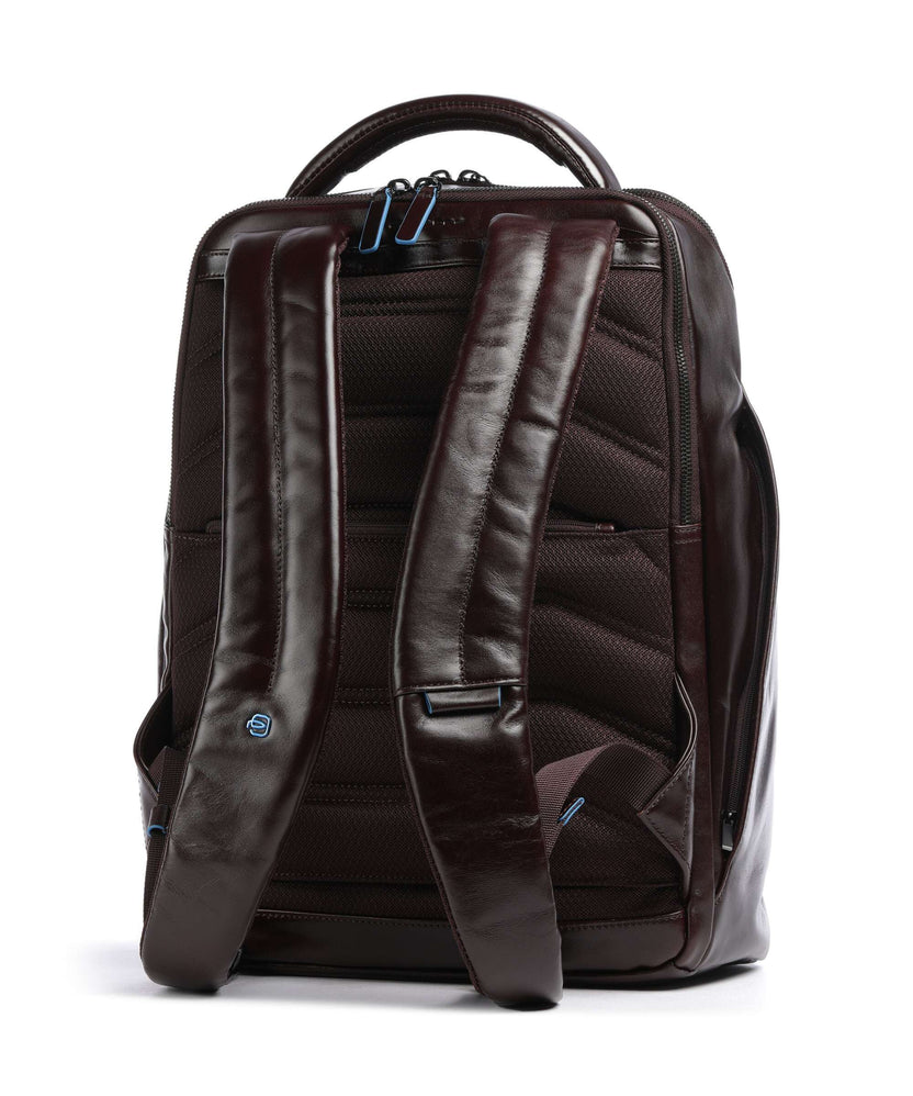 Piquadro Blue Square Backpack mogano