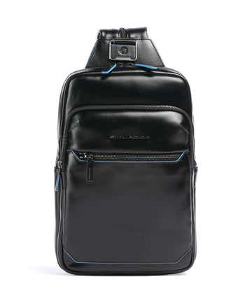 Piquadro Blue Square Sac sling nero