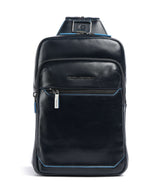 Piquadro Blue Square Borsa sling blu notte