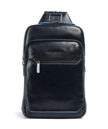 Piquadro Blue Square Sac sling blu notte