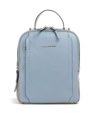 Piquadro Circle RFID Sac à dos light blue/beige