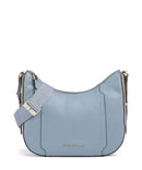 Piquadro W92 Borsa a tracolla light blue/beige