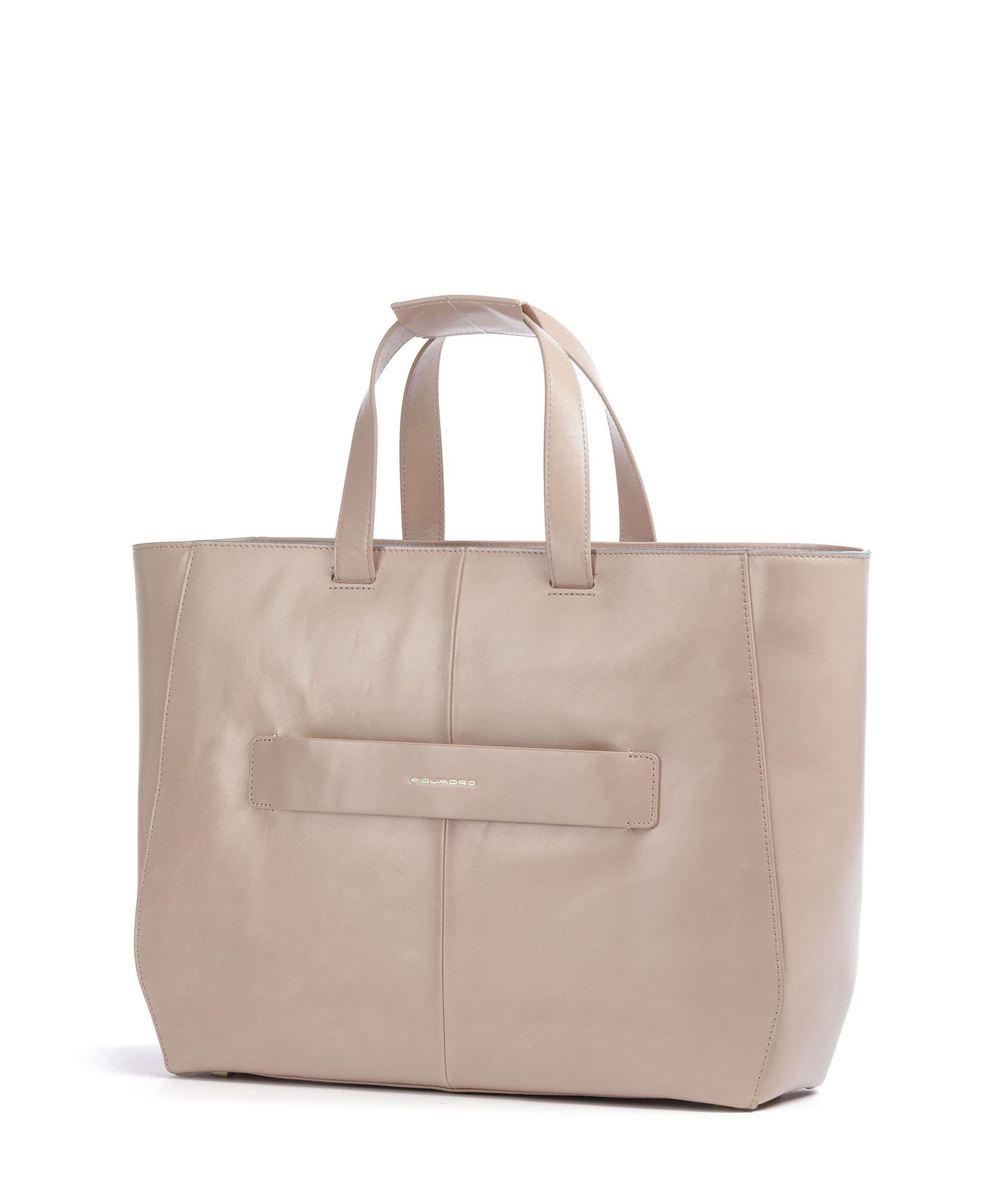 Piquadro Blue Square Briefcase pink