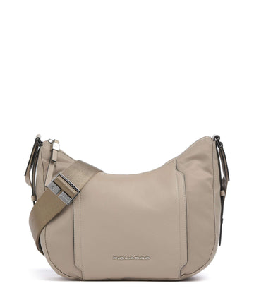 Piquadro W92T Umhängetasche beige
