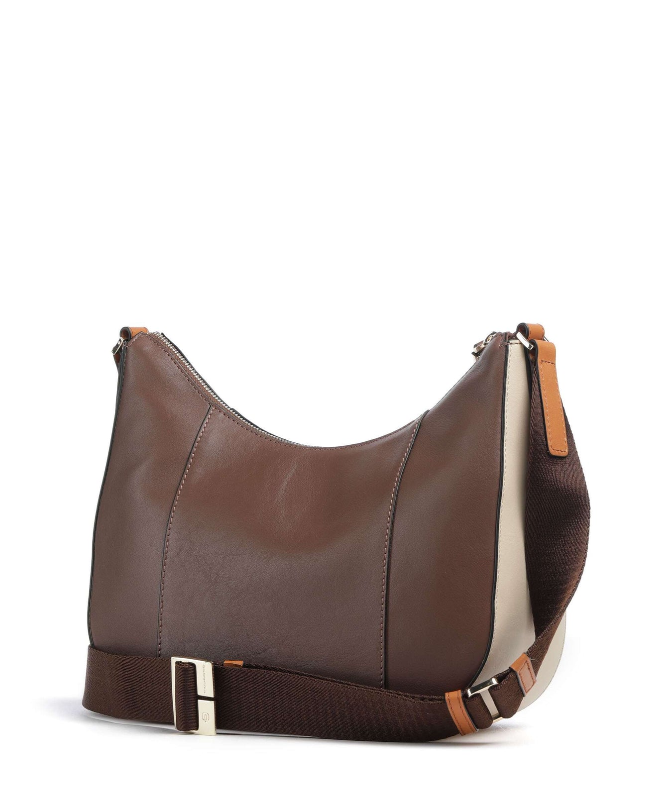 Piquadro W92 Crossbody bag marrone/beige