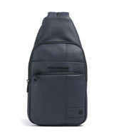 Piquadro W129W Borsa sling blu