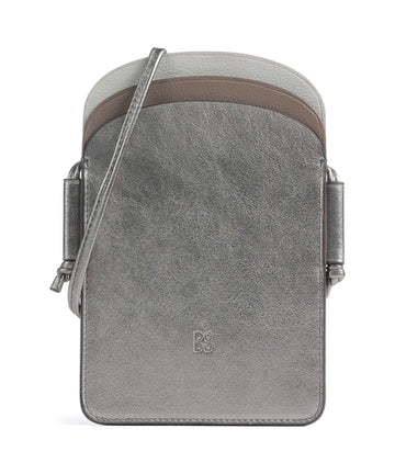 DuDu Bags Minorca Handytasche dark silver