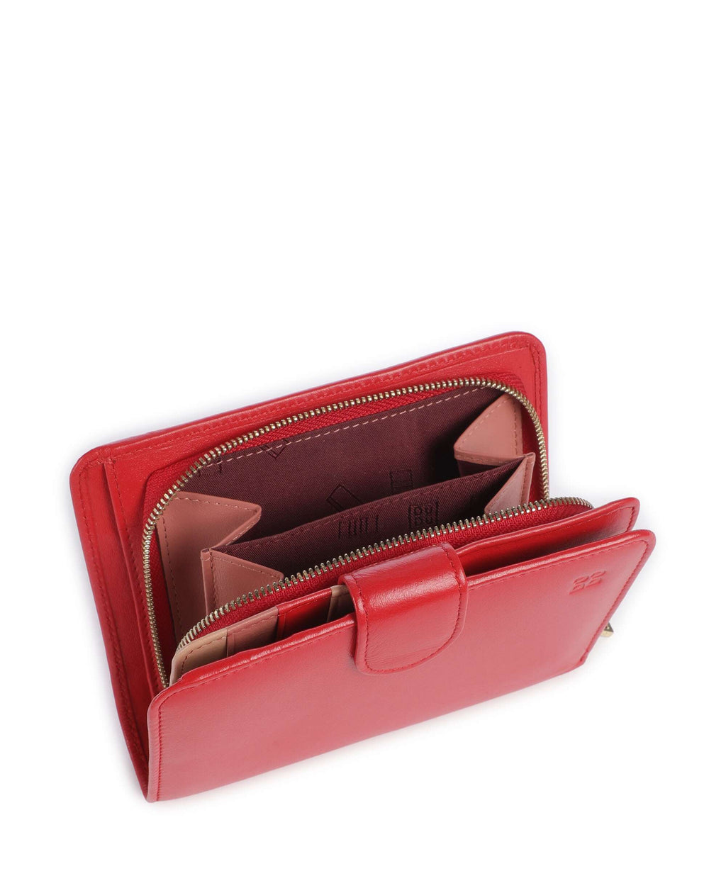 DuDu Bags Marbella Wallet flame red