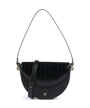 DuDu Bags Smile Bag Borsa a spalla black