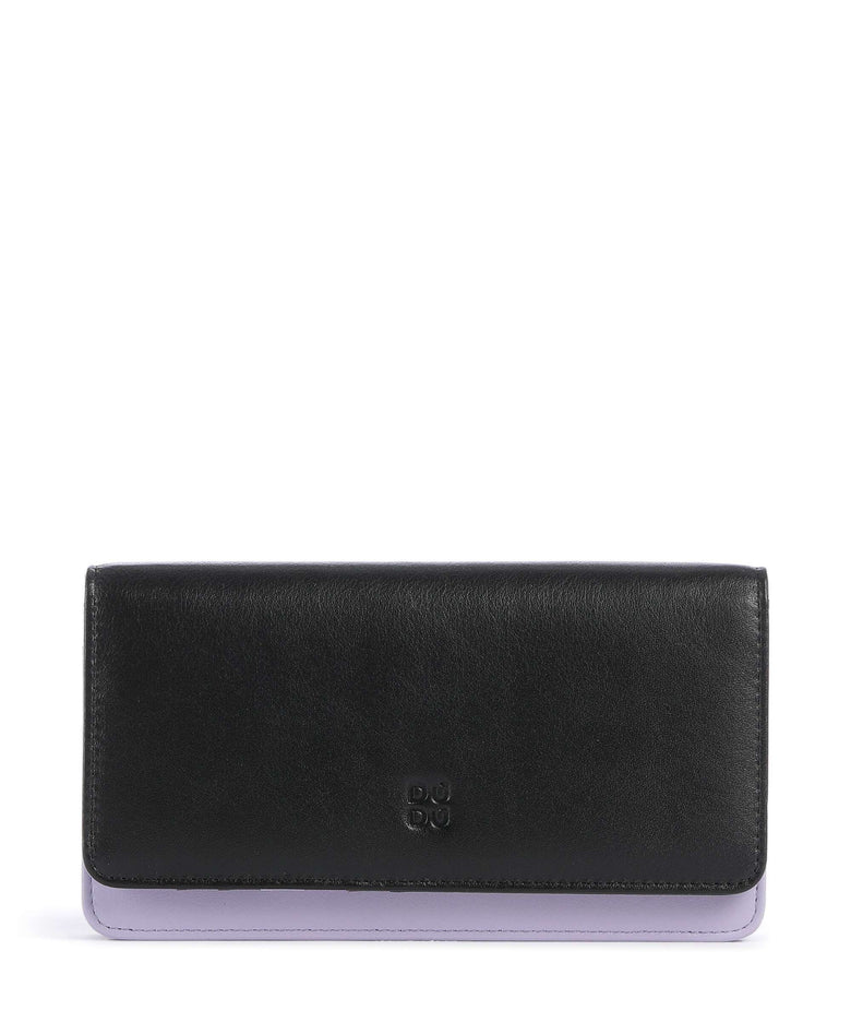 DuDu Bags Pemba RFID Wallet black lavender