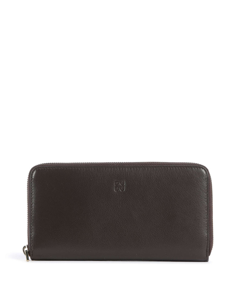 DuDu Bags Mauritius Wallet coffee brown