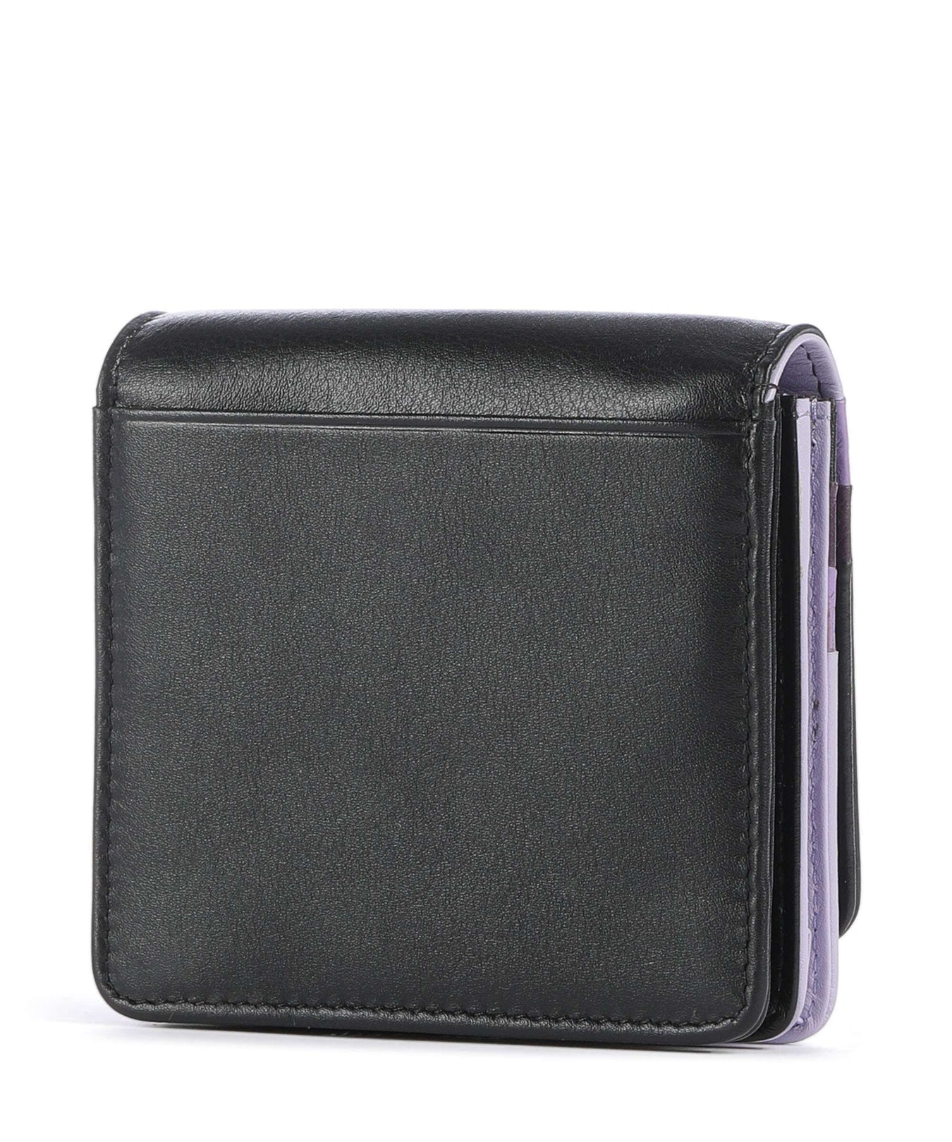 DuDu Bags Flores RFID Wallet black lavender