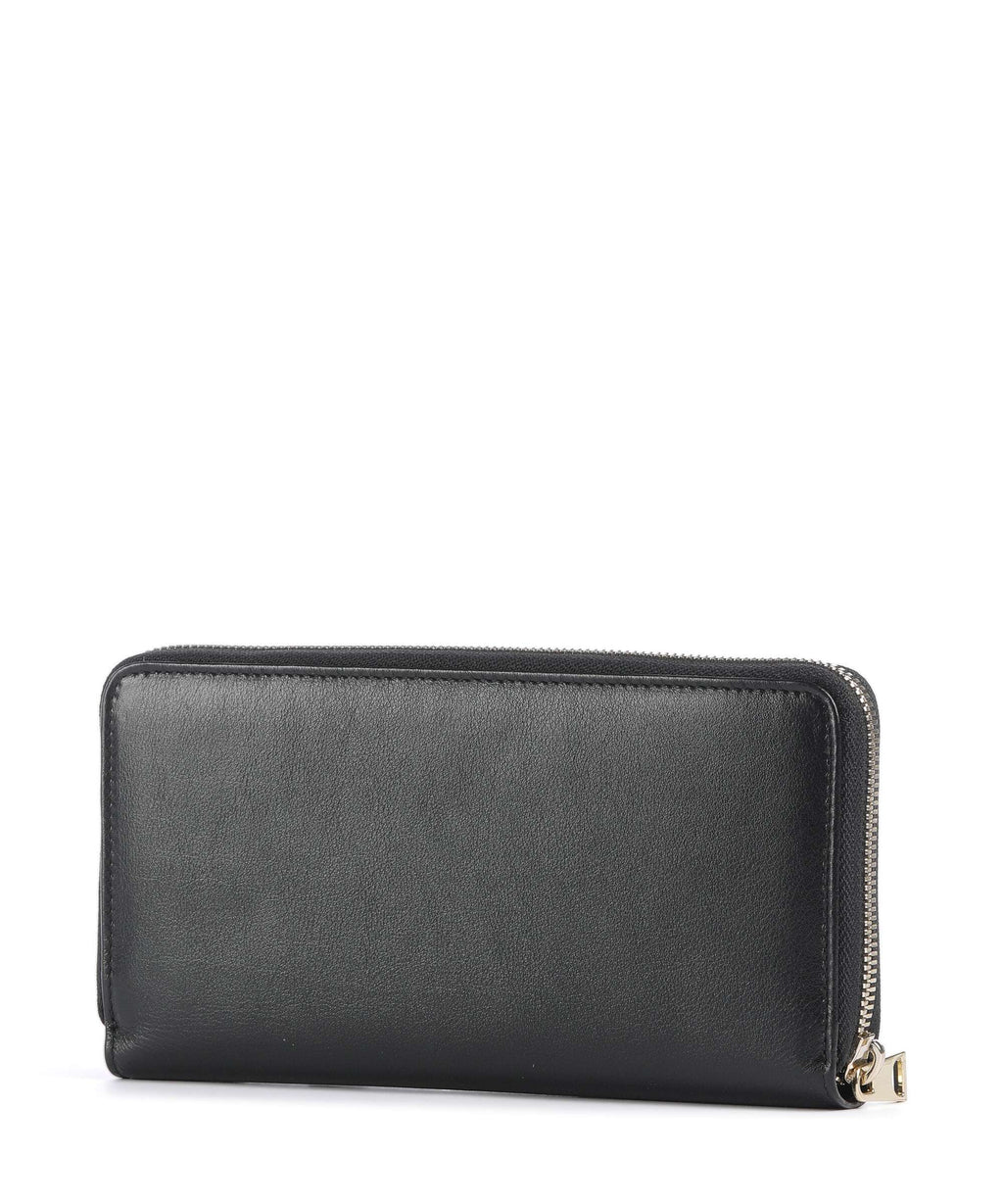DuDu Bags Ustica RFID Wallet black lavander