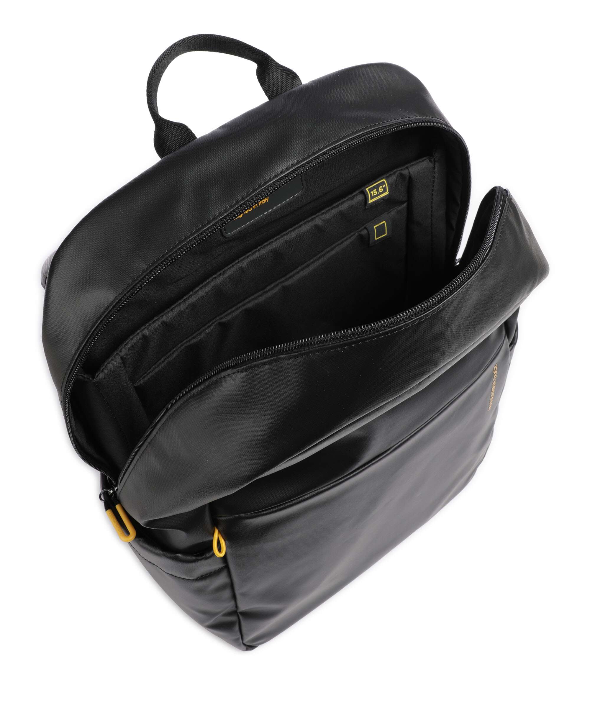 Mandarina Duck Eco Coated Laptop backpack black