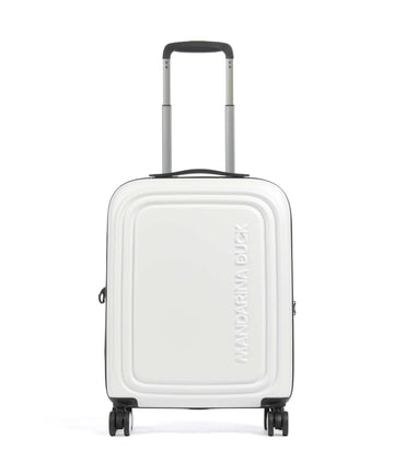 Mandarina Duck Logoduck+ Valigia trolley (4 ruote) blanc