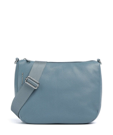 Mandarina Duck Mellow Leather Sac bandoulière iron
