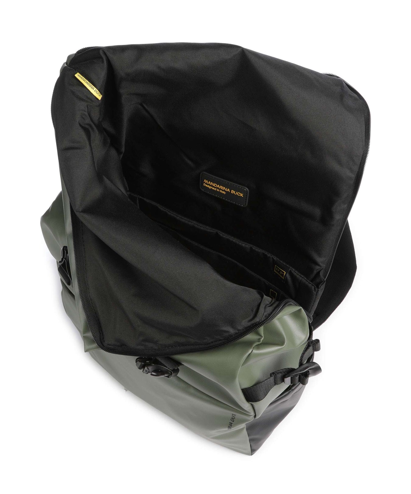 Mandarina Duck Eco Coated Laptop backpack pine green