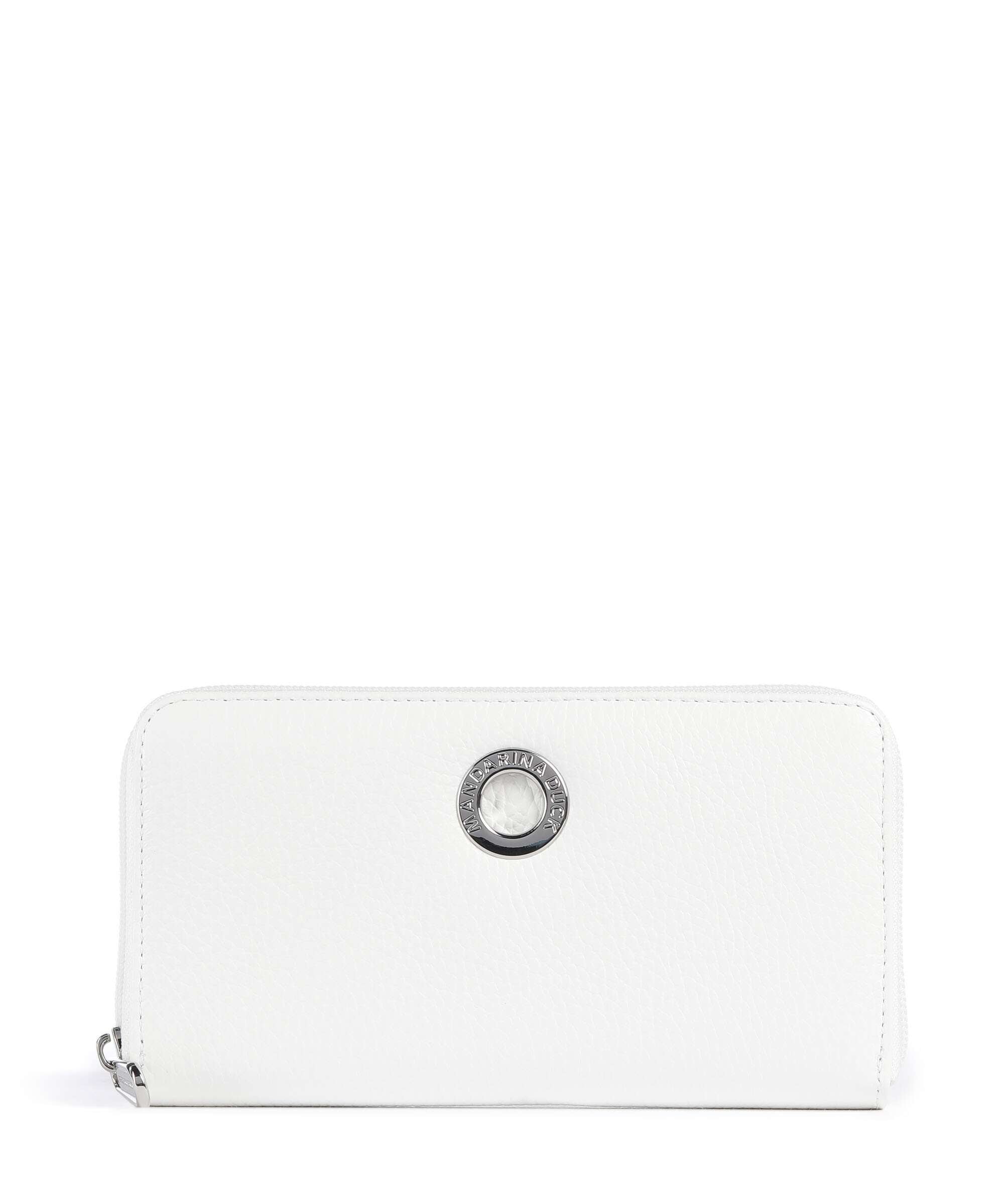 Mandarina Duck Mellow Leather Wallet blanc