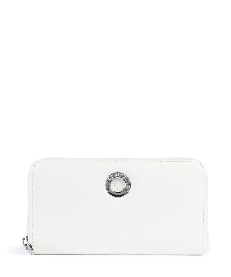 Mandarina Duck Mellow Leather Wallet blanc